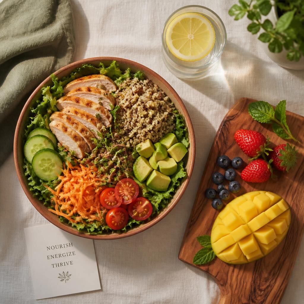 Nutrição — imagem divulgada pela Home Stetic